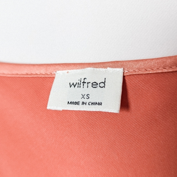 ARITZIA WILFRED Christine Dress Only Satin Slip Midi XS - Picture 10 of 10